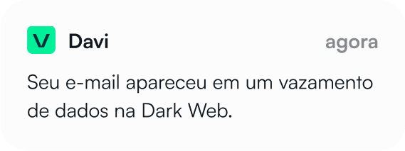 Notificação de vazamento de dados