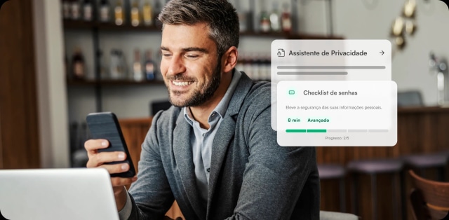 Imagem de assistente de privacidade